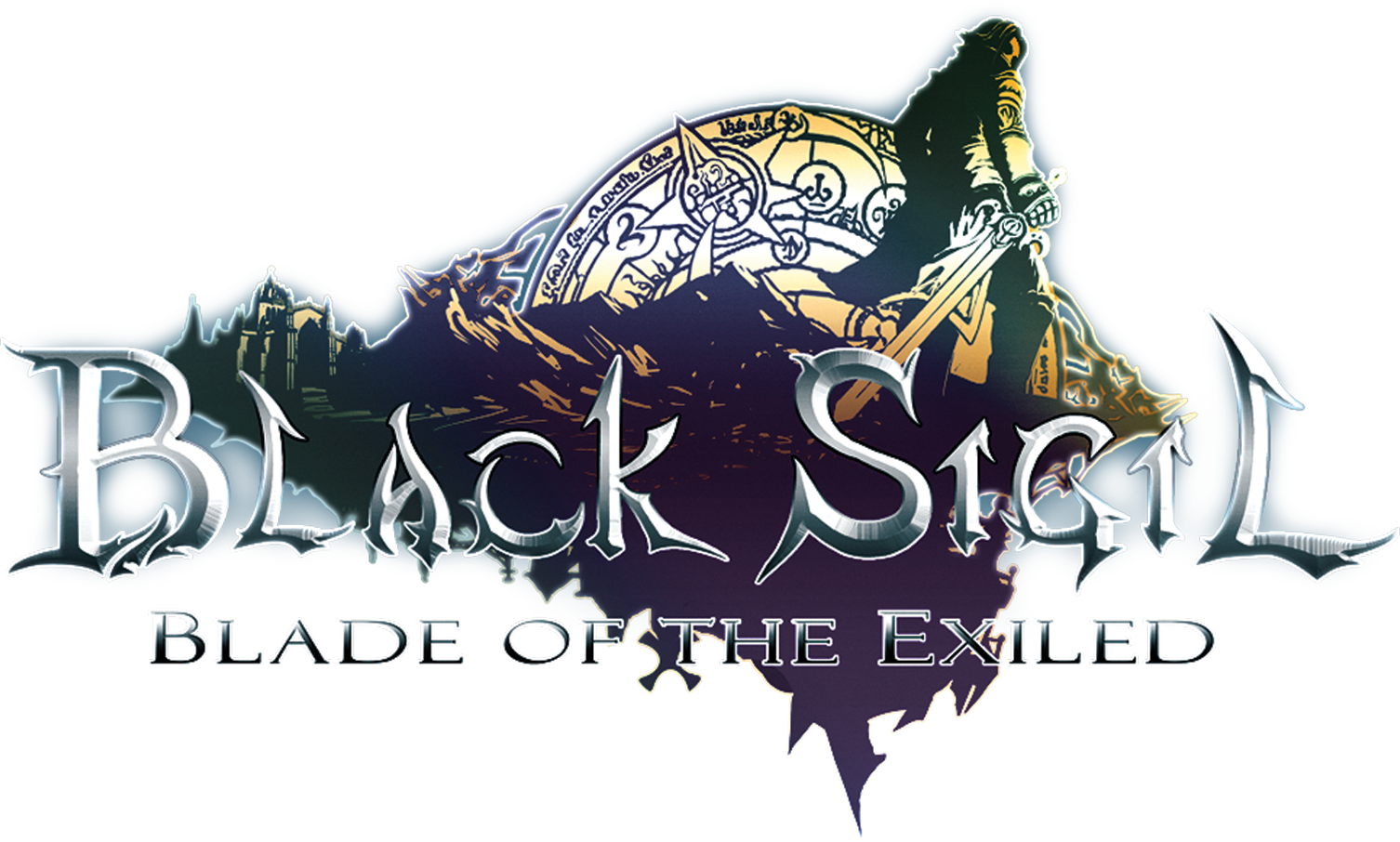 Black Sigil Blade of the Exiled title screen for Nintendo DS